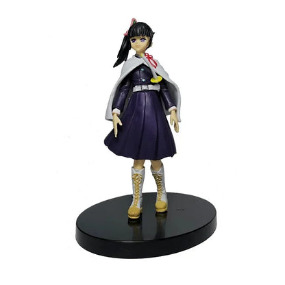 Anime Figure Demon Slayer Figures Kimetsu No Yaiba Doll Tanjiro Nezuko Zenitsu Figurine Inosuke Warrior Action Figure Model Toys