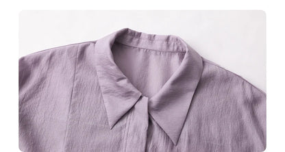 CHIC VEN Women Thin Shirt Long Sleeve Casual Loose Slightly Transparent Cool Blouses Woman Solid Design Female Top Summer 2026