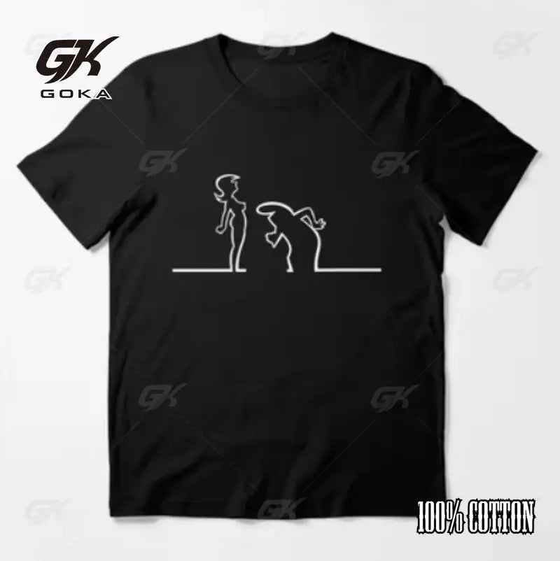 Summer T Shirts for Men Balum La Linea Funny Graphic Tshirt Cotton Comfortable Premium Camisetas Unisex Streetwear Fashion