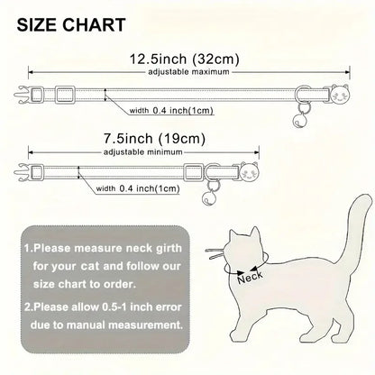 Customized Dog ID tag Collar Reflective Paw Adjustable Nylon with Bell Engraving Puppy Kittens Necklace Personalized Name number