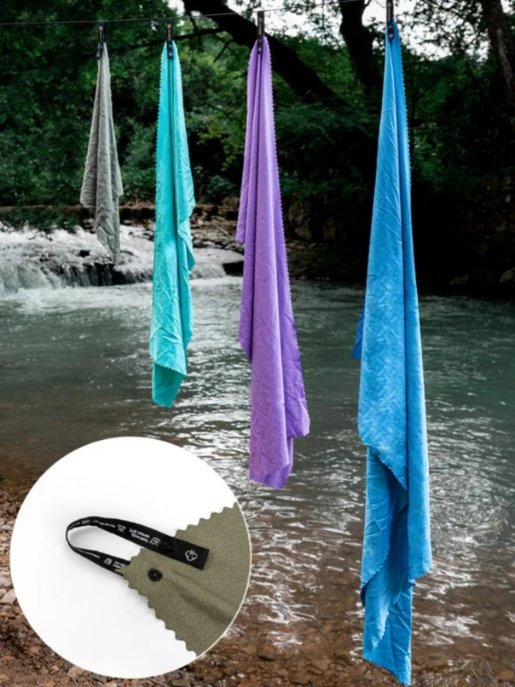 HIKEMAN Outdoor Quick-drying Towel Portable Camping Hiking Sports Towel Gym Towel