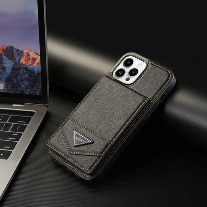 Wallet Magnetic Flip Sidestick Hardware Anti-theft Brush Leather Case For iPhone 17 Air 16e 16 Pro Max 15 Plus 14 13 12 11 XR