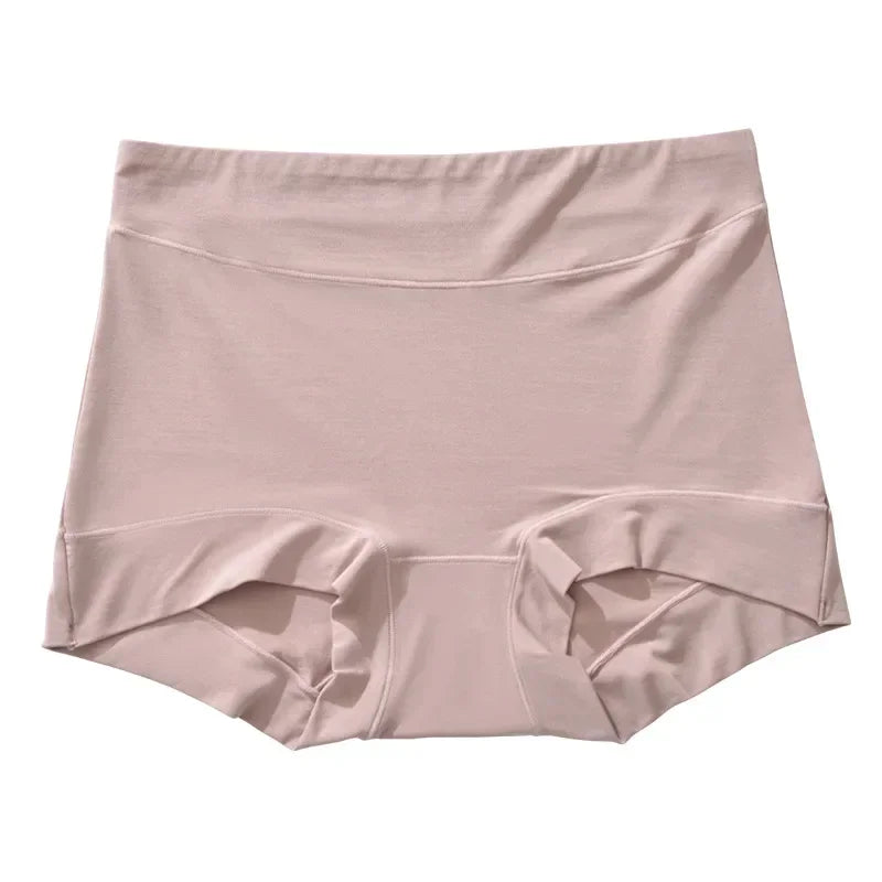 Women's Underwear 60s Modal Fabric Panties for Women High-Rise Female Underwear Briefs Cozy Underpants Plus Size Safety Shorts