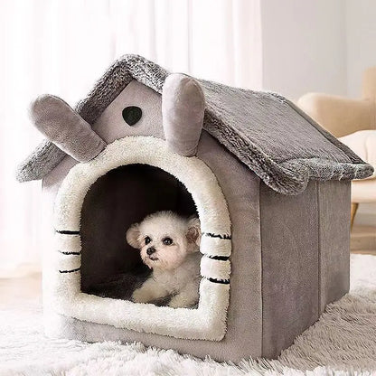 New Pet House with Super Large Space Cat and Dog Beds of All Sizes To Sleep in All Seasons Puppy Keep