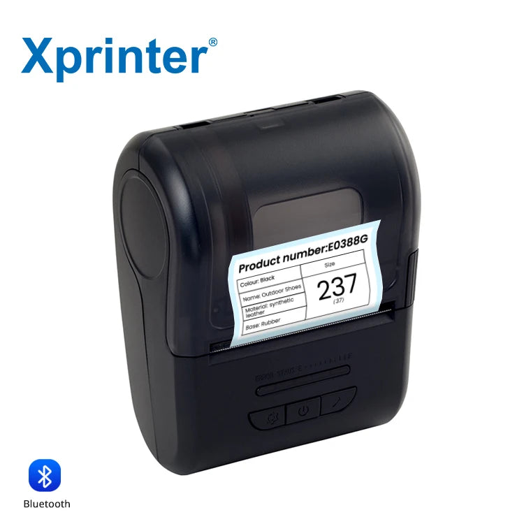 Portable Thermal Receipt Printer Mini Impresora Portatil 2Inch Portable Shipping Label Printer with Dual Duties Xprinter XP-P210
