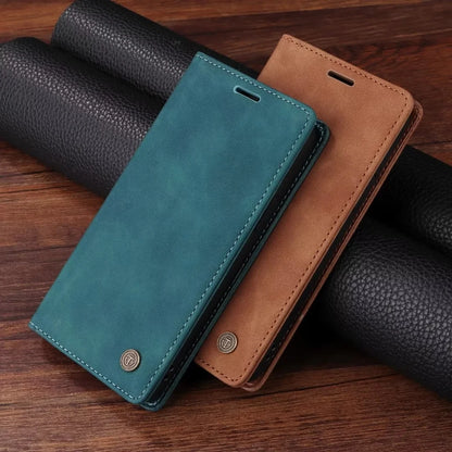 Ultrathin Leather Flip Case For Samsung Galaxy S26 S25 S24 S23 FE S22 Ultra S21 S20 Plus Note 20 5G Business Wallet Phone Cover