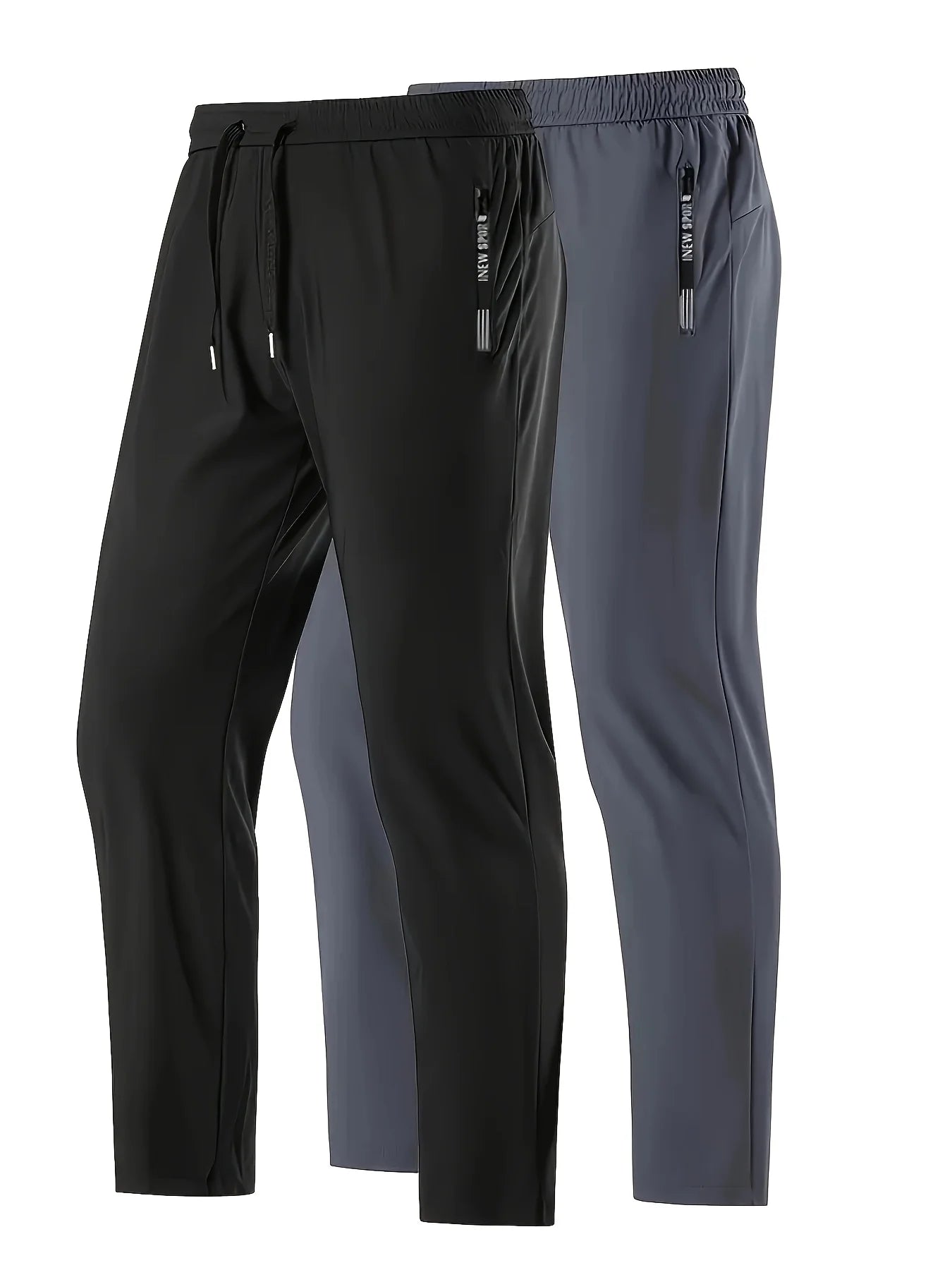Quick Drying Sweatpants - Breathable Running Pants With Elastic Waistband Joggers
