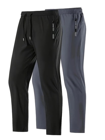Quick Drying Sweatpants - Breathable Running Pants With Elastic Waistband Joggers