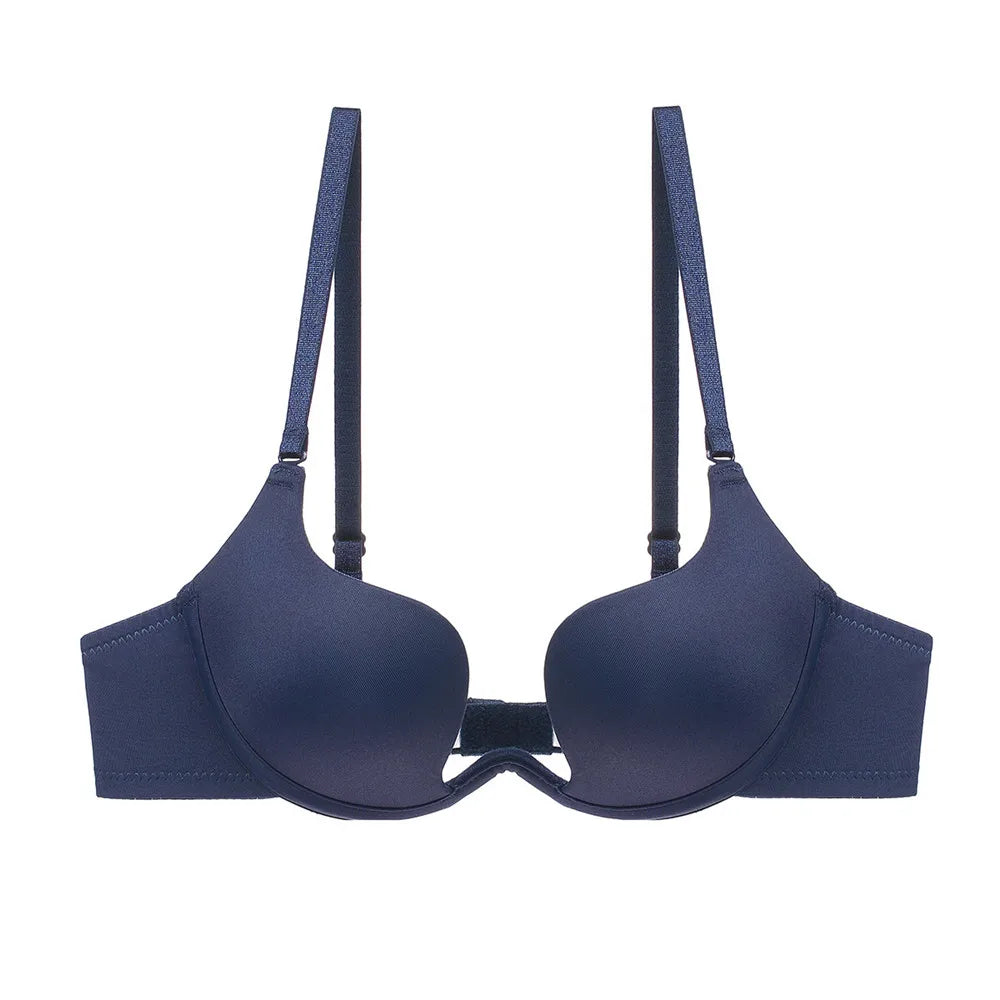 Sexy Invisible Seamless U-Back Bra | Push-Up Adhesive Silicone Cover for Wedding Dress,Backless Dress, Smooth Strapless Bralette