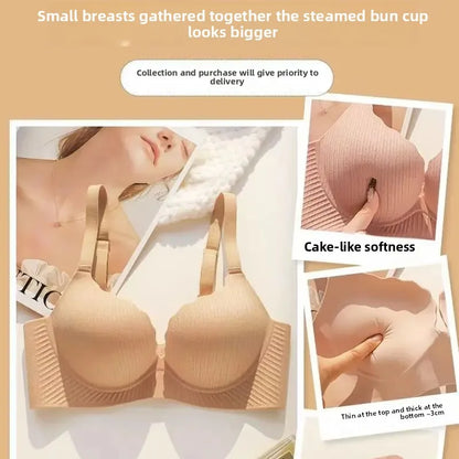 Push Up Bra - Ultra Thick 6CM Padded, Wire Free, Comfortable Lift for Small Chest