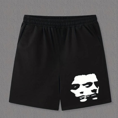 Men'S Summer New Loose-Fit Casual Sports Shorts, Gym Shorts with An Elastic Waistband - Adjustable Drawstring for Comfort,