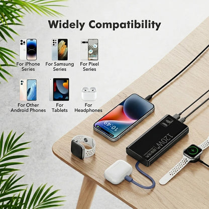 For Xiaomi Original 500000mAh Powerbank External Spare Battery Portable Charger For iPhone Samsung Super Fast Charging PowerBank