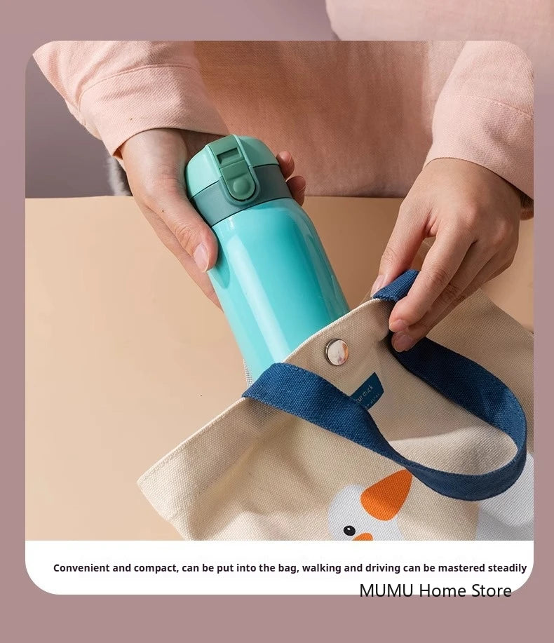 200ML/350ML Stainless Steel Pocket Cup Travel Thermal Coffee Mug Mini Thermos Cup Vacuum Flask Insulated Cup Sport Water Bottle