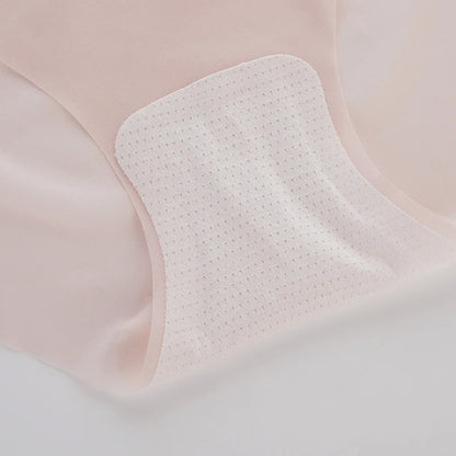 6PCS Summer Ice Silk Seamless Underwear Ladies Summer Ultra-thin Sense Quick-drying Pants Briefs Panties M-XL
