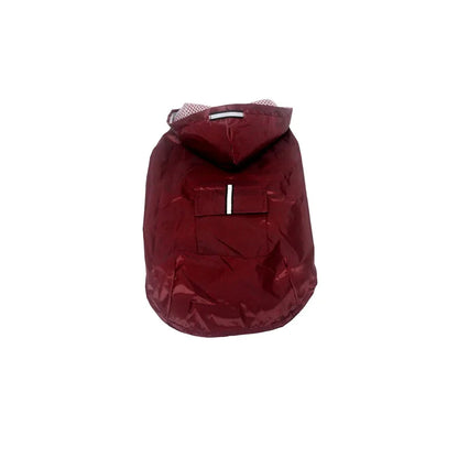 Dog Raincoat Waterproof Hoodie Jacket Rain Poncho Pet Rainwear Clothes with Reflective Stripe for All Sizes Big Puppies
