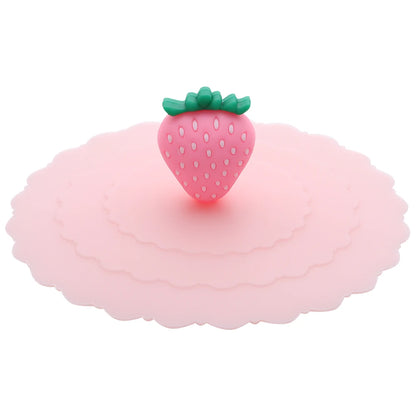 Silicone Cup Lids – Cute 10cm Leakproof Heat-Resistant Mug Covers