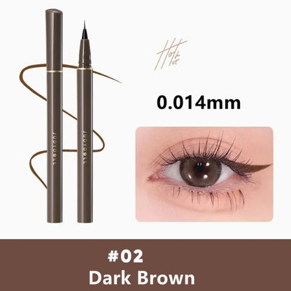 Liquid Eyeliner Pen - Waterproof Matte Eye Pencil With Fine Tip, Quick Dry & Smudge Proof
