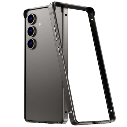 Hybrid Silicone Frame Aluminum Metal Phone Case for Samsung Galaxy S26 S25 Ultra S24 Plus Better Heat Bumper