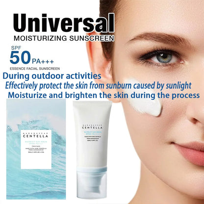 Facial Sunscreen Long-lasting Sunblock Skin Whitening Cream Korean Anti UvMoisturizing Protector New Body Skincare Spf50+
