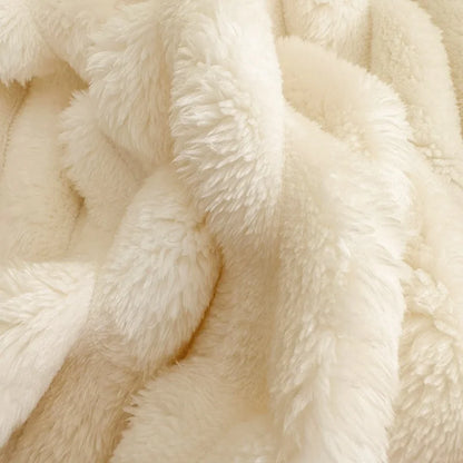 Plush Sofa and Bed Blanket - Soft Fluffy Multifunctional Throw - ZOOMNSTORE