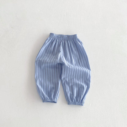 Casual Loose Trousers Full Print Pants Outer Wear New Design Pants Boys And Girls Lovely Versatile Trousers  Summer Clothes