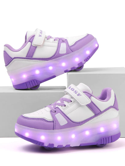 Popular and fashionable children's upgraded version of walking shoes, automatic bouncing wheel sports shoes