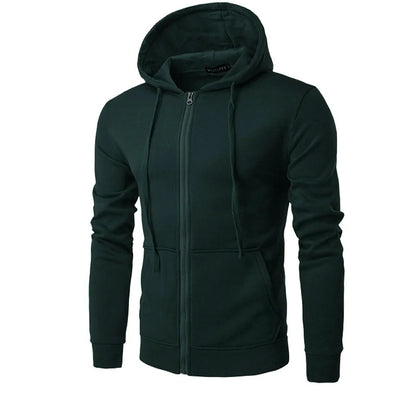 spring autumn Men Sweatshirts Long Sleeve Hoodie Zipper cardigan Male/woman Hoodies Sweatshirt Slim Fit Hoodie Male Clothing