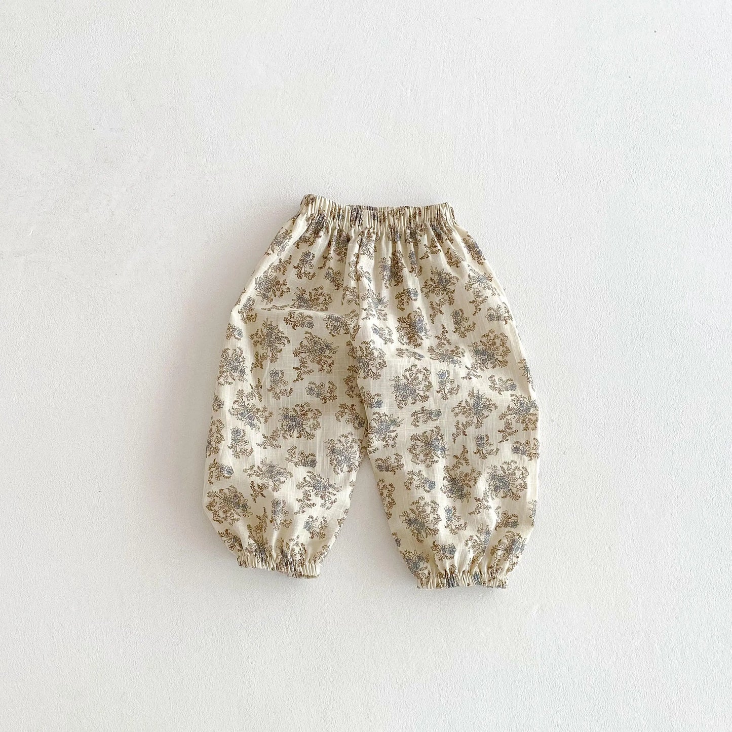 Casual Loose Trousers Full Print Pants Outer Wear New Design Pants Boys And Girls Lovely Versatile Trousers  Summer Clothes