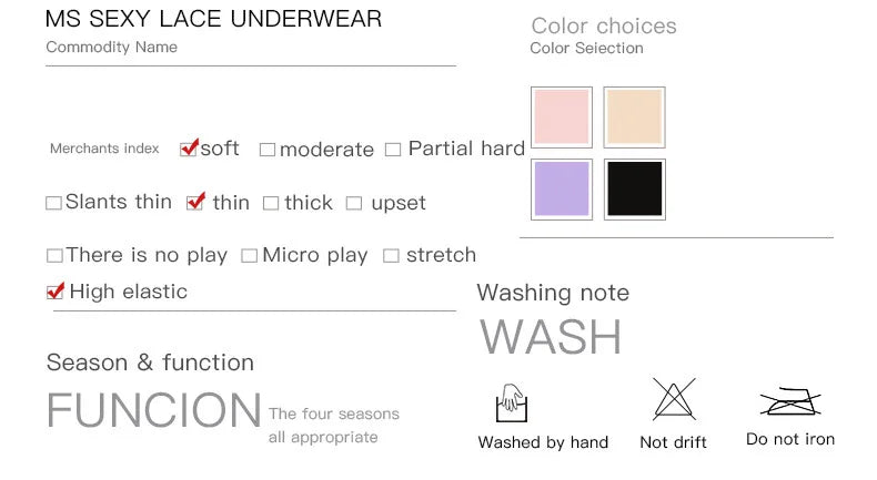 6pcs Women's Panties High Waist Underwear Large Size Fashion Girls Briefs Plus Size Breathable Lace Panty Female Lingerie