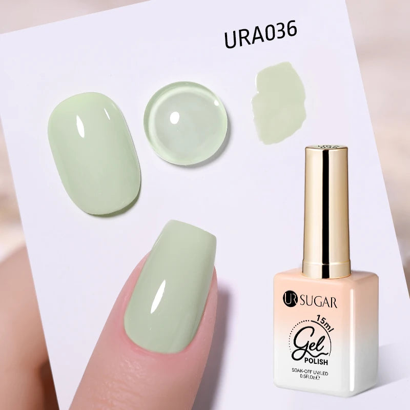 Jelly Gel Polish - Eco Friendly Semi Permanent UV LED Nail Polish for Salon Use