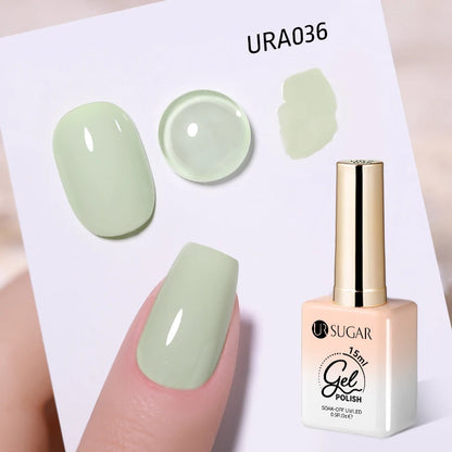 Jelly Gel Polish - Eco Friendly Semi Permanent UV LED Nail Polish for Salon Use