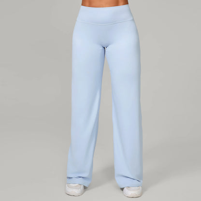Women Yoga Pants – Soft Stretchy Fabric Full Length Leggings With Elastic Waist
