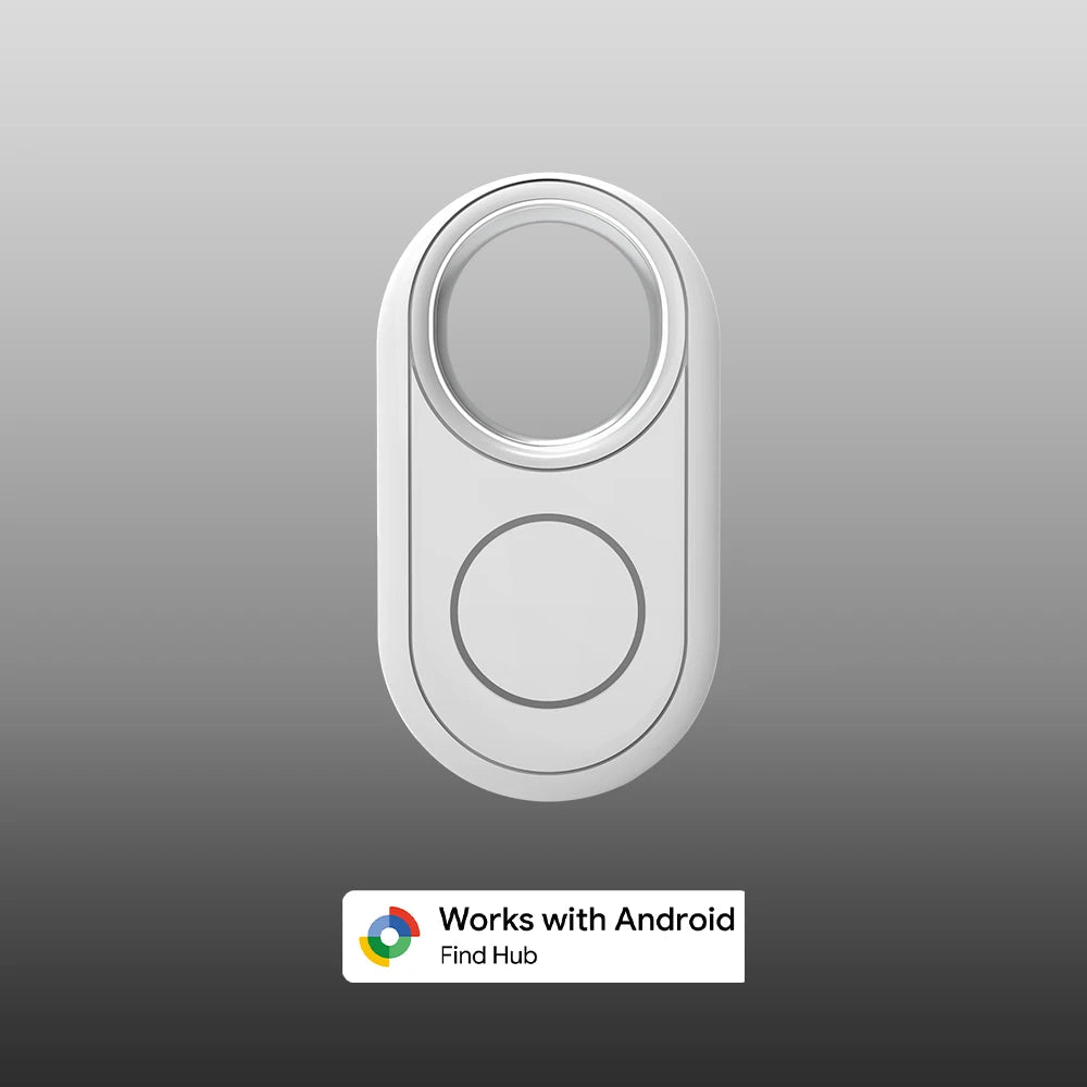Google Find My Smart Tag Bluetooth Tracker Anti Lost Item Finder Locator for Android Keys Wallet Luggage Pet Replaceable Battery