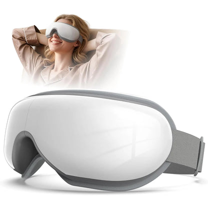 Heated Smart Vibration Eye Massager Airbag Compress Eye Care Instrument Bluetooth Music Eye Massage Sleepping Mask Relax Fatigue