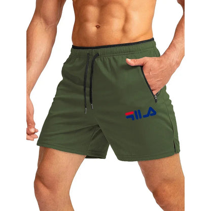New men's quick-drying beach shorts fitness shorts summer swimwear leisure sports men's swimming board tide beach