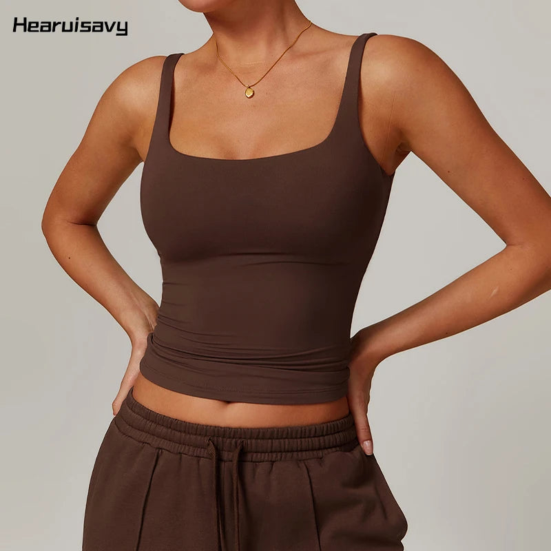 Women's Workout Tank – Breathable Yoga Tank Top | Quick Dry Running Tight Top