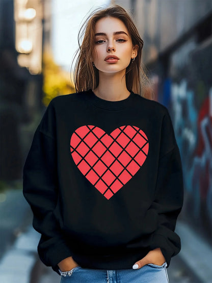 Women's Autumn and Winter Loose Casual Cartoon Zipper Bear Pattern Printed Velvet Long-Sleeved Round Neck Sweatshirt Pullover