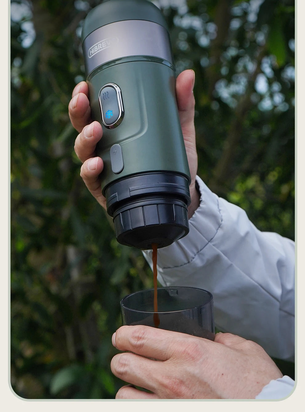Portable Wireless Espresso Machine - Car  Home Coffee Maker for Nespresso Dolce Capsules - ZOOMNSTORE