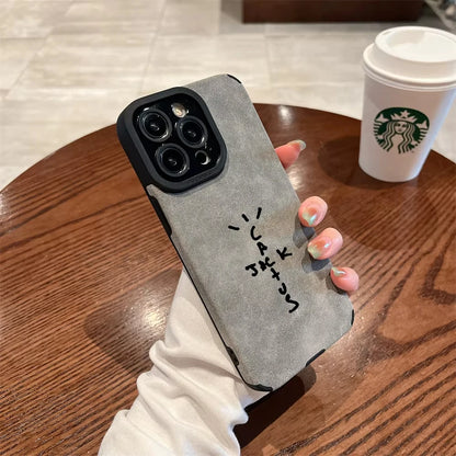 Flip leather phone case for iphone 16 15 14 plus 13 12 11 pro max 16E x xr xs cover Fashion Streetwear hop jack funda cases