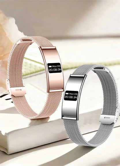New Men Sports Smart Bracelet Heart Rate Fitness Tracker IPX8 Waterproof Smart Band Pedometer Call Reminder Smartwatches Women
