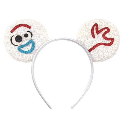 Disney Mouse Ears Headband - Glitter Cosplay Hair Accessories for Boys  Girls
