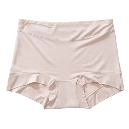 Women's Underwear 60s Modal Fabric Panties for Women High-Rise Female Underwear Briefs Cozy Underpants Plus Size Safety Shorts