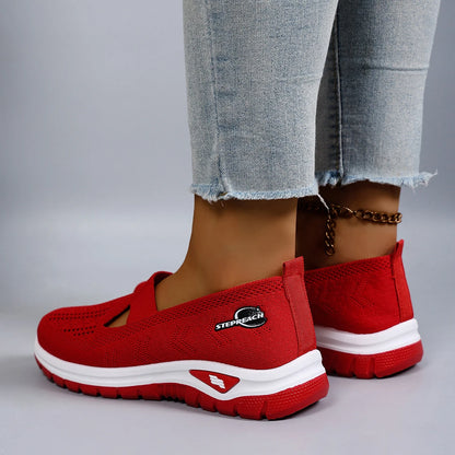 Women's summer breathable mesh flat shoes women's shoes casual sneakers shoes, clearance free shipping