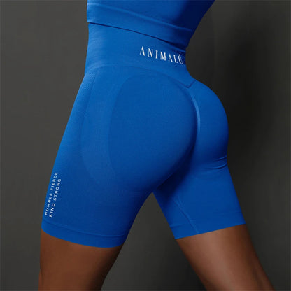 2025 ANIMALU Women Seamless Shorts for Women Push Up Booty Workout Leggings Fitness Sports Short Gym Clothing Yoga Shorts