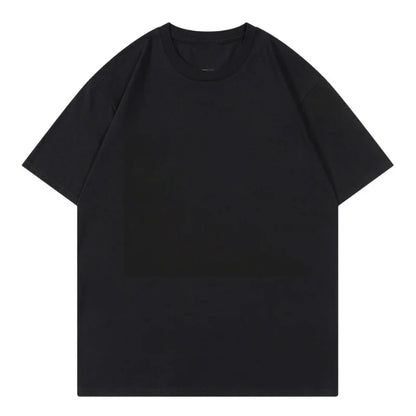 Organic Cotton T Shirt - Men's Solid Color Casual Crew Neck Tee Breathable