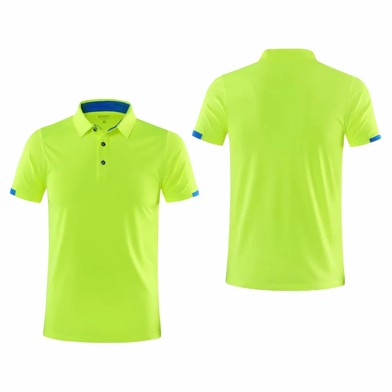 Men's Quick-Dry Polo Shirt – Breathable Golf & Sports Jersey (8 Colors)