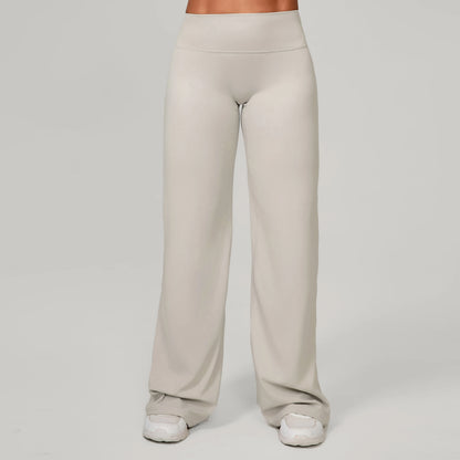 Women Yoga Pants – Soft Stretchy Fabric Full Length Leggings With Elastic Waist