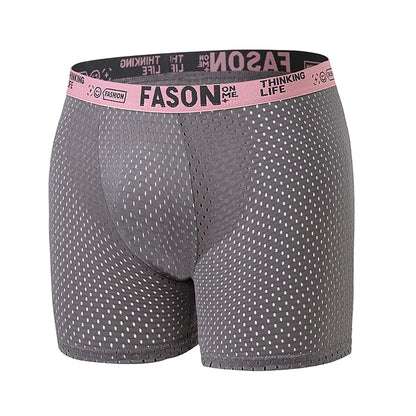 5-piece Set Of Men's Solid Color Underwear Breathable Quick Drying Fashionable Sporty Comfortable And Suitable For Teenagers