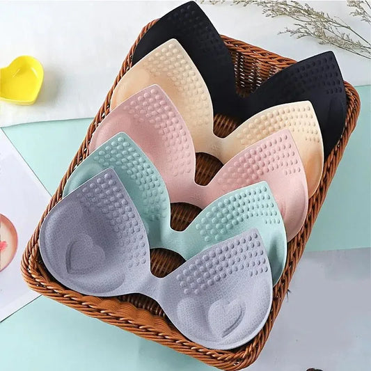 Latex Bra Pads – Push Up Breast Enhancer Pads | Wire Free, Breathable, Strapless
