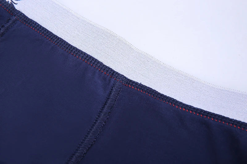 Mens Cotton Boxer Shorts - 4-Pack Underwear Set Soft and Comfortable